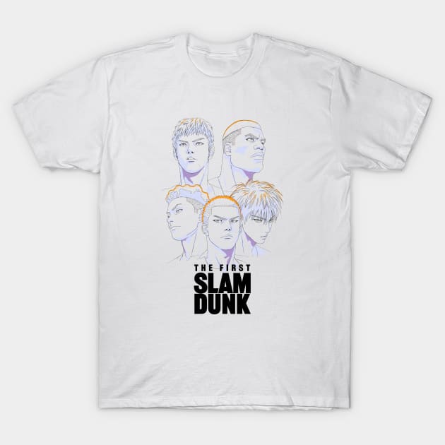 Slam Dunk The First sakuragi rukawa shohoku fanmade T-Shirt by kaitokid